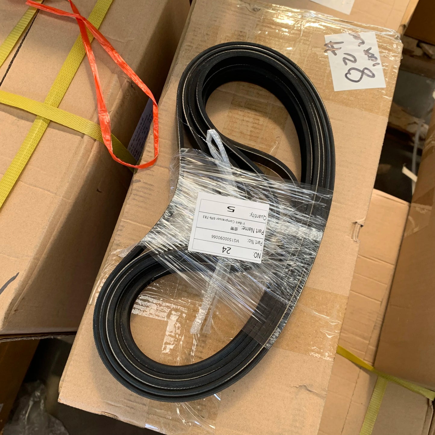 Sinotruk HOWO Engine Parts Generator Belt 6PK783 VG1500090066