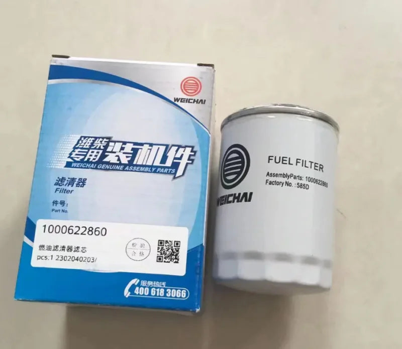1000622860 Fuel Filter for Weichai Engine