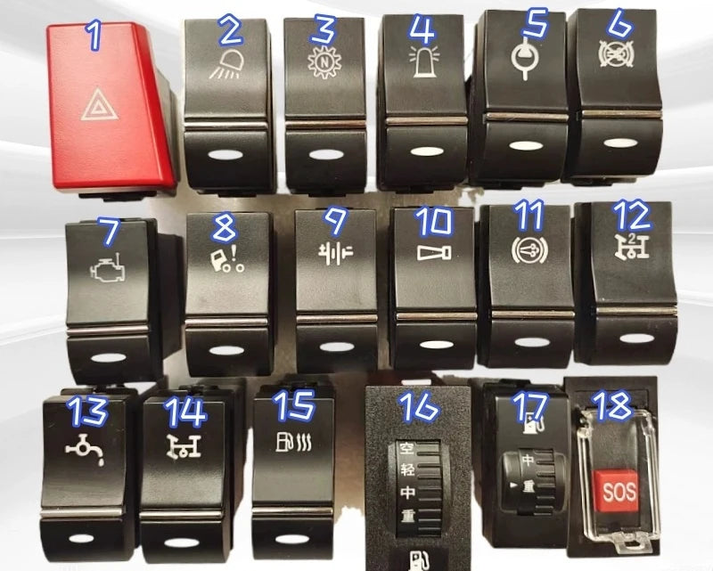 WG9918586014 HOWO T5G Engine Diagnostic Switch