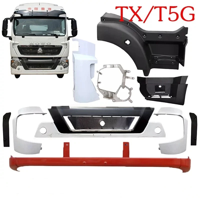 Sinotruk Howo Spare Parts WG1664245001 Howo T5G TX  Bumper Middle Section
