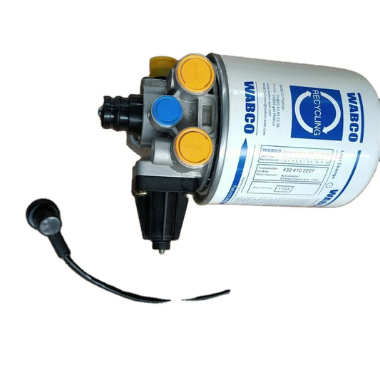 Sinotruk Howo Original Shacman F2000 F3000 Truck Parts Air Dryer Tank Dz9100369474 - High - Quality Truck Parts