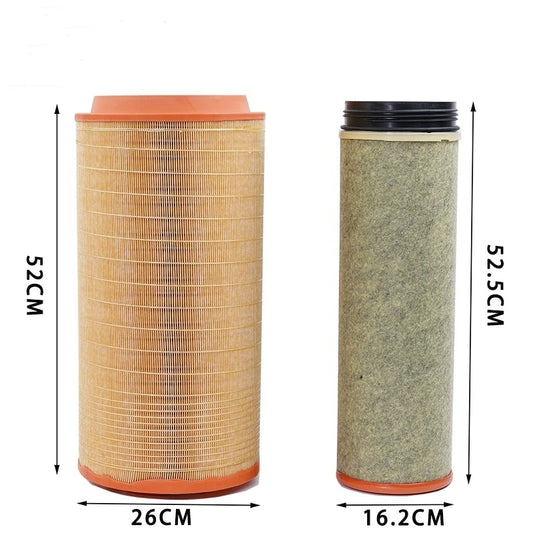 Sinotruk Howo Truck Spare Parts air Filter 1109070-2000-C00 - Quality Filtration Component​
