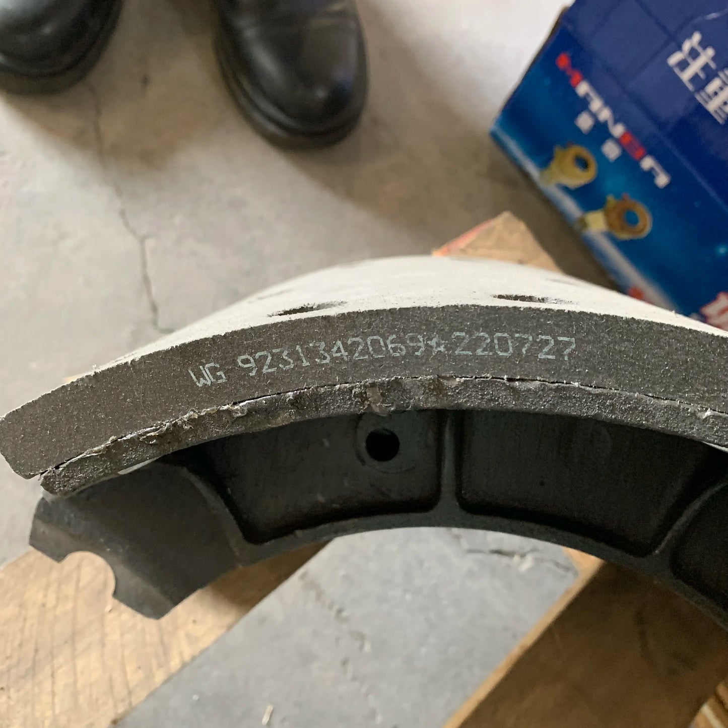 Sinotruk HOWO Dump Truck Spare Parts Brake Lining WG9231342069