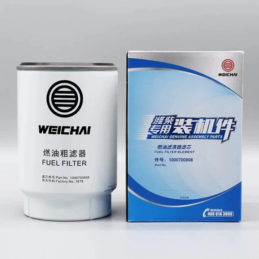 Weichai Diesel WP6 Engine Spare Parts 1000700908 Fuel Filter
