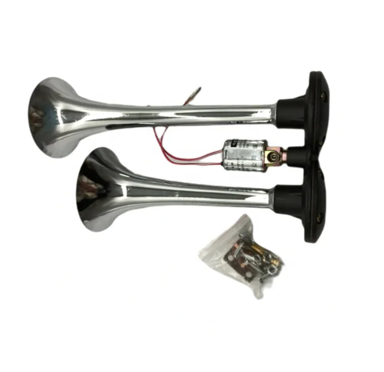 WG9000270002 Sinotruk Howo Double Air Horn - Powerful Safety Alert for Heavy Trucks