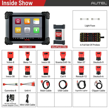 MS908CV AUTEL AUTO ECU Smart Scanner 24V/12V