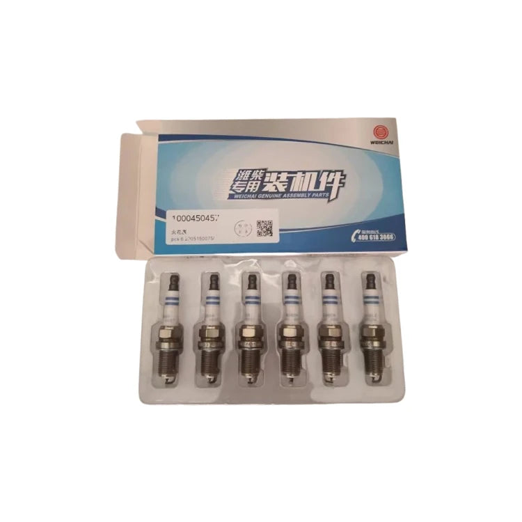Sinotruk Howo New Condition WP10 Engine Spark Plug Model 1000450457​

