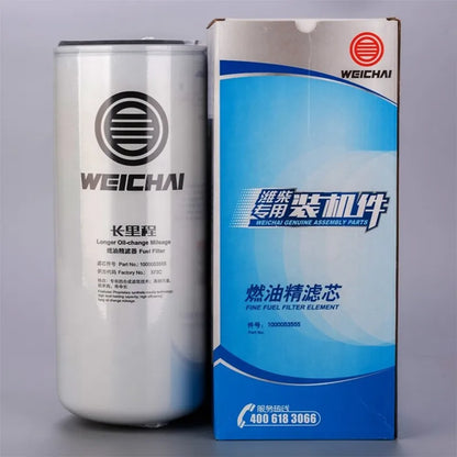 Shacman Truck Parts Fine Fuel Filter Element 1000053555