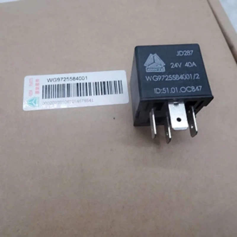 WG9725584001 HOWO 24VDC Open Relay 40A