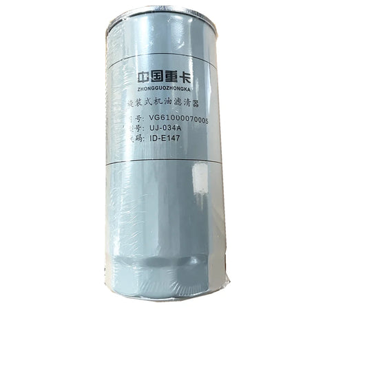 Howo Engine Parts Filters Diesel VG61000070005 Element Oil Filter​
