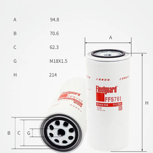 Factory Quality Spare Parts Fuel Filter FF5761