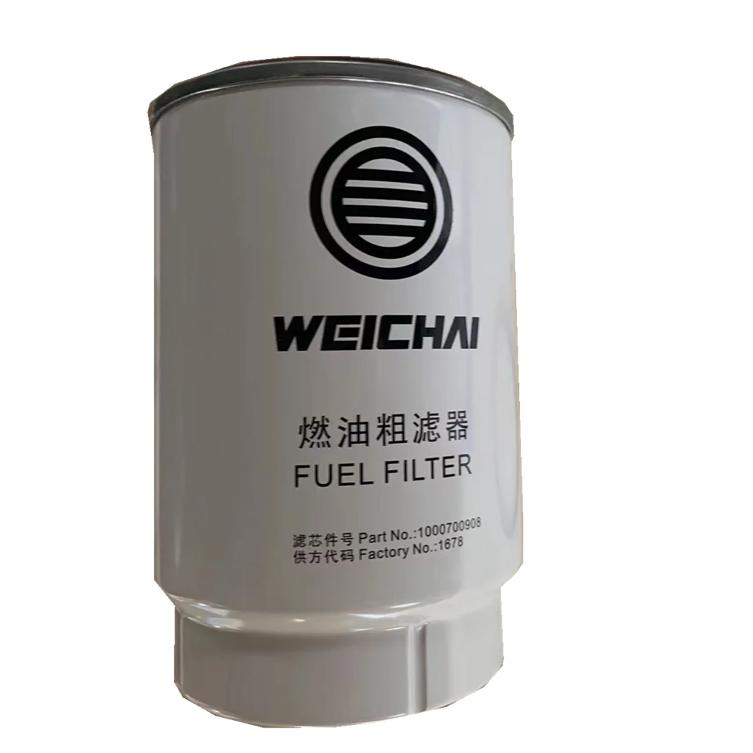 Weichai Diesel WP6 Engine Spare Parts 1000700908 Fuel Filter