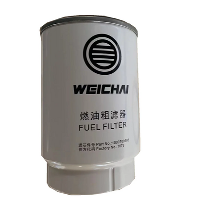 Weichai Diesel WP6 Engine Spare Parts 1000700908 Fuel Filter
