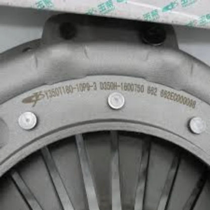 Y350T180-10P9-3 YUCHAI CLUTCH COVER and PRESSURE PLATE