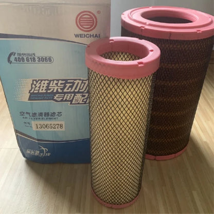 Weichai Diesel Engine Spare Parts Air Filter 13065278