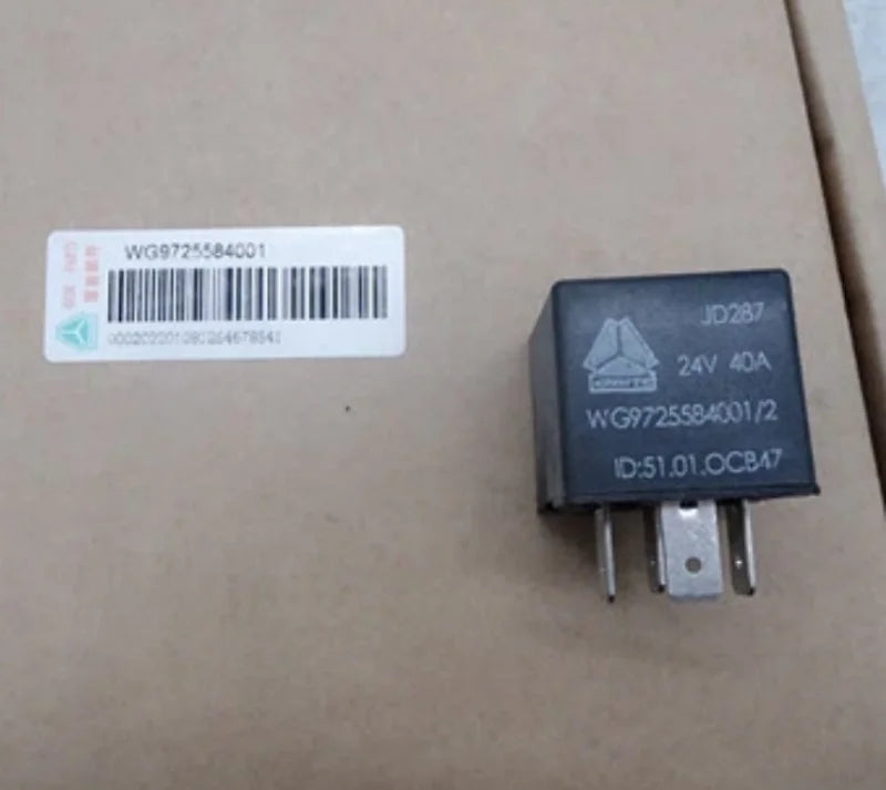 WG9725584001 HOWO 24VDC Open Relay 40A